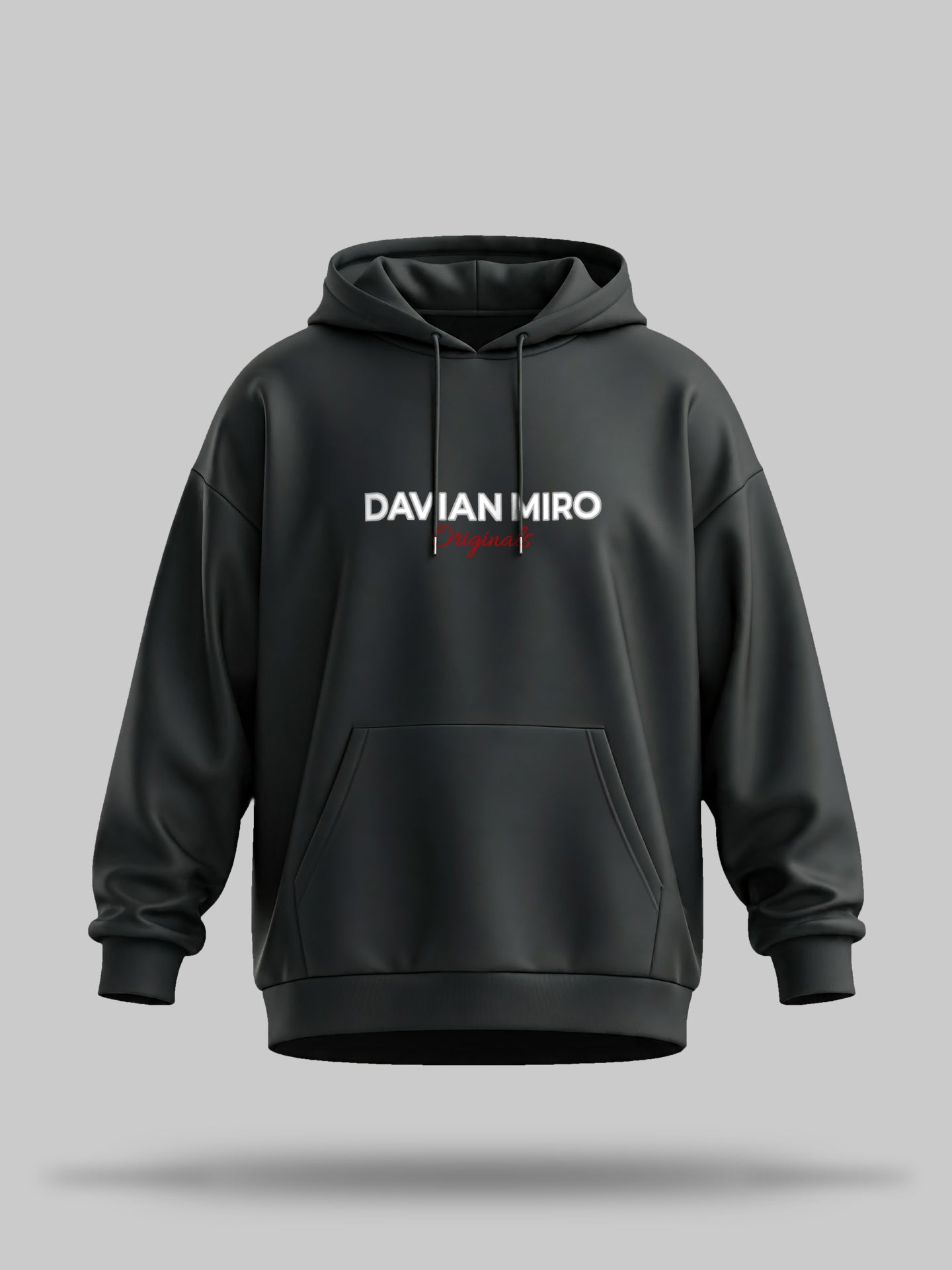 DAVIAN MIRO Originals Unisex Oversized heavyweight Hoodie