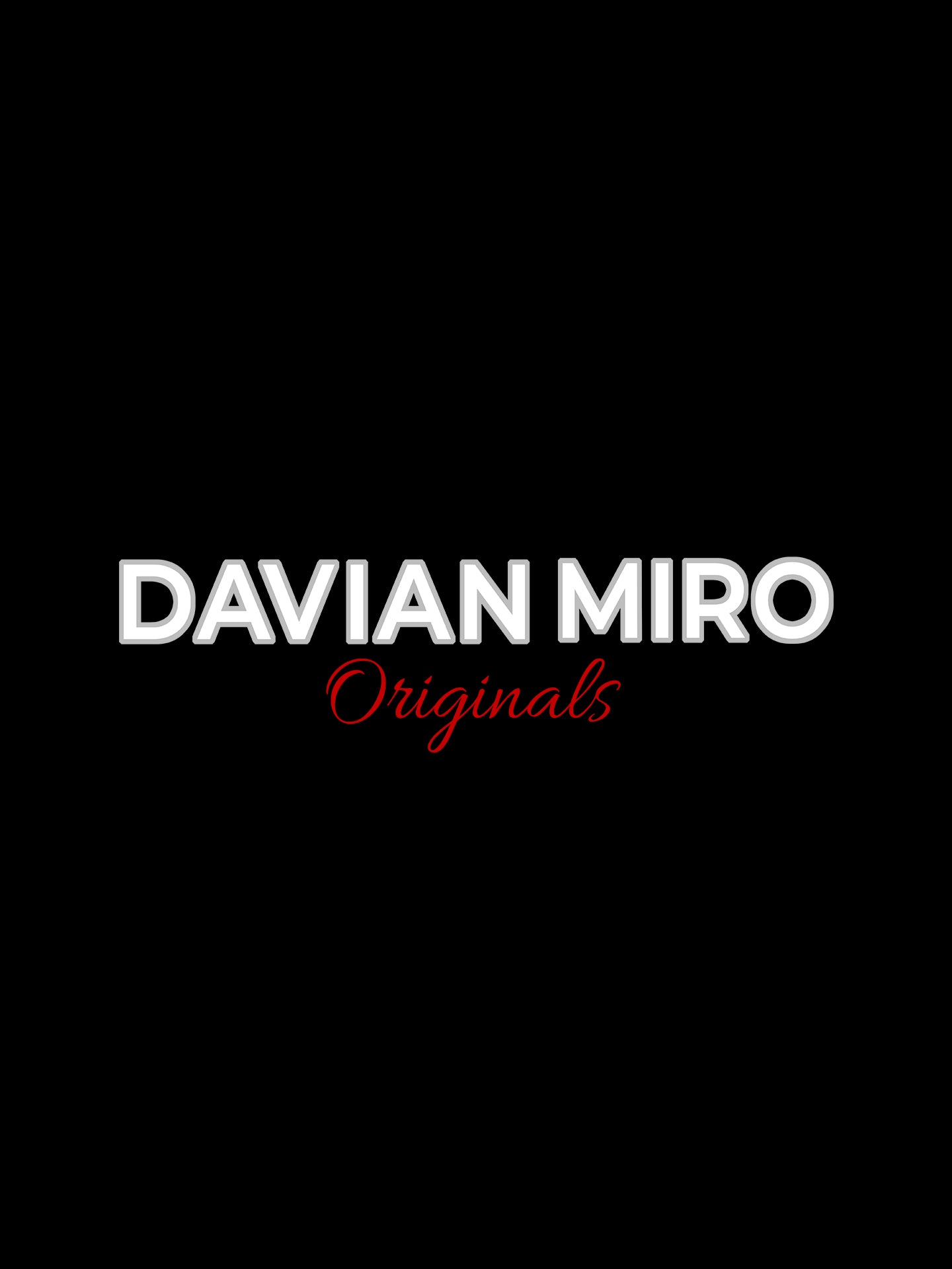 DAVIAN MIRO Originals graphic T-Shirt