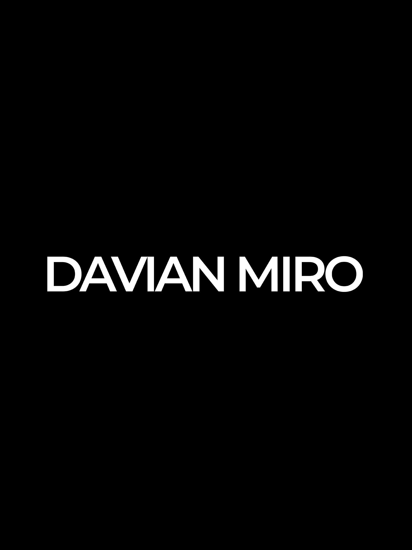 DAVIAN MIRO Signature Oversized heavyweight Graphic T-shirt