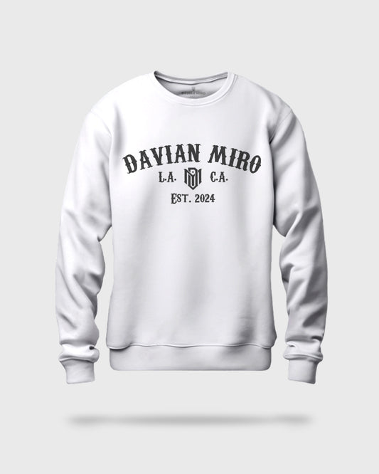 Davian Miro Pullover Cotton Sweatshirt