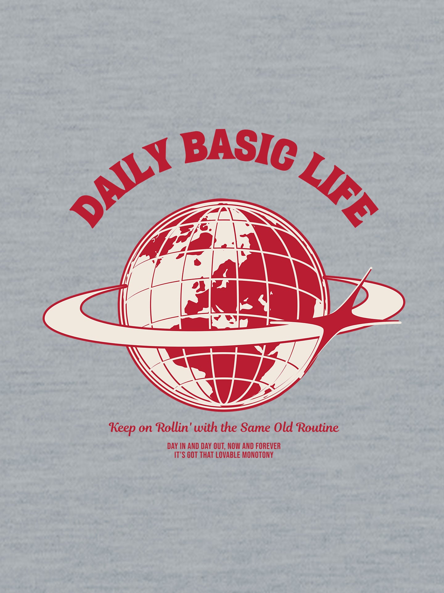 Basic Life Heavyweight Oversized Graphic T-Shirt