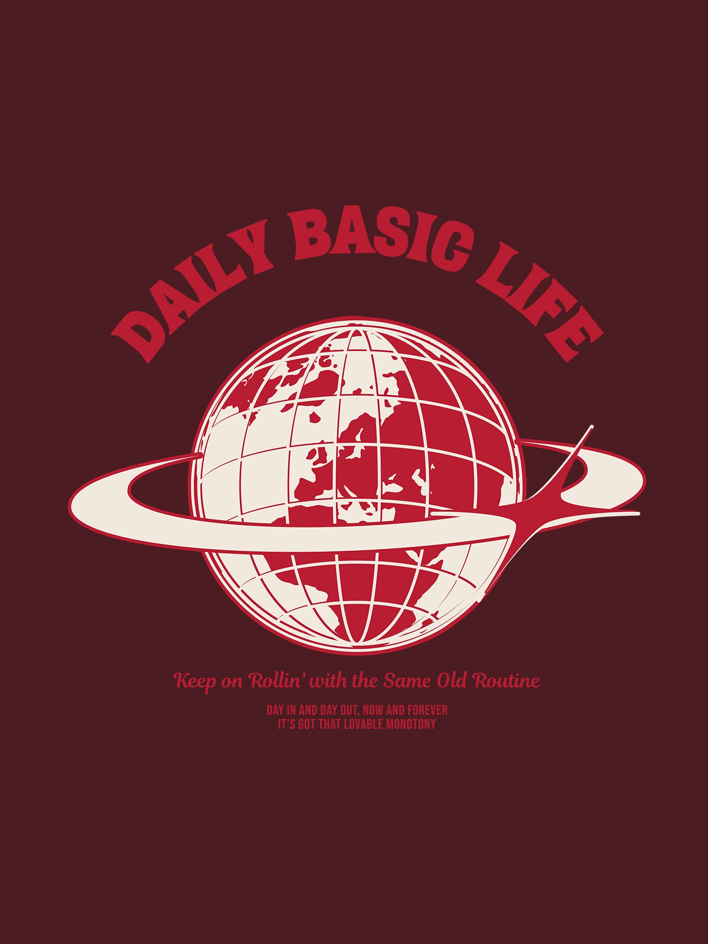 Basic Life Heavyweight Oversized Graphic T-Shirt